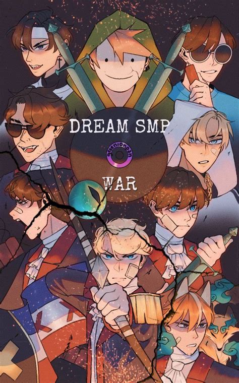 Dream Team Smp Wallpaper In 2021 Dream Smp War Dream Team Smp