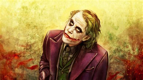 2560x1080 Joker Heath Ledger Art 4k 2019 Wallpaper2560x1080 Resolution