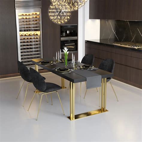 Gold Dining Room Luxury Dining Room Dining Room Table Luxury Dining