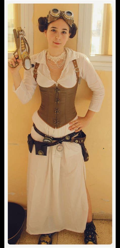 Princess Leia Steampunk Apron Costumes Fashion Moda Dress Up