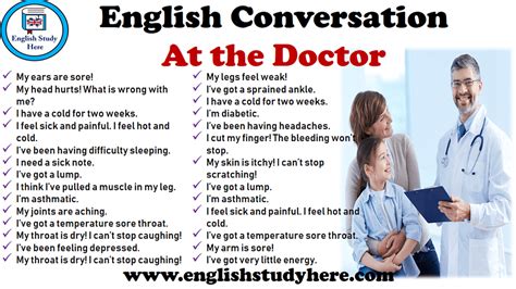 English Conversation Between Doctor And Patient Archives English