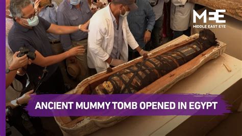 Ancient Mummy Coffin Sealed 2500 Years Ago Opened In Egypt Youtube