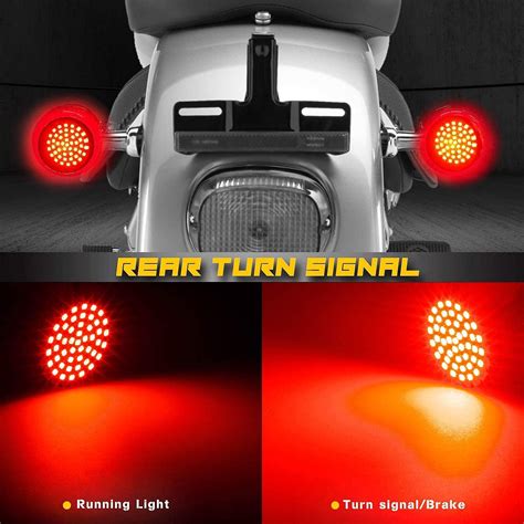 Buy Nthreeauto Front Rear Led Turn Signals Kit Bullet Switchback Brake Running Light