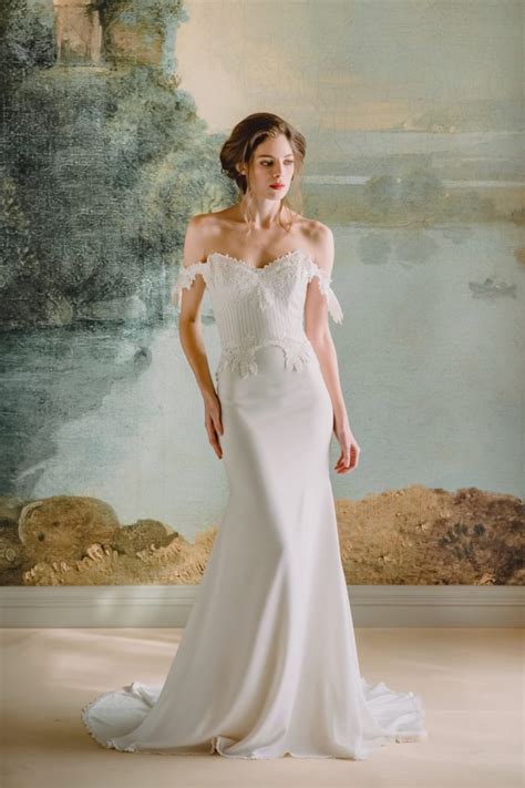 Choose a wedding dress with the right fabric to give it that timeless look. Wedding Dresses by Claire Pettibone: Timeless Bride ...