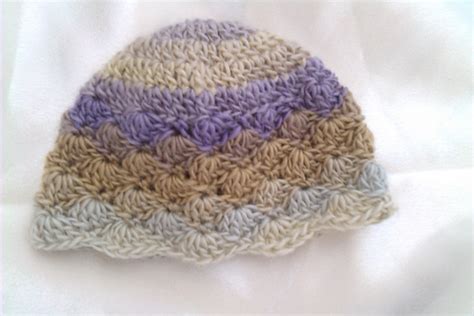 Crochet Patterns Galore Any Size Shell Stitch Hat