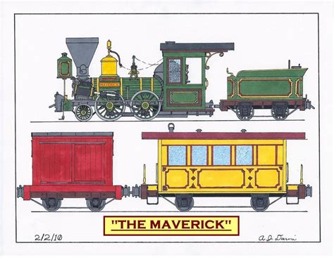 The Maverick By Gunslinger87 On Deviantart Lego Trains Lionel Trains
