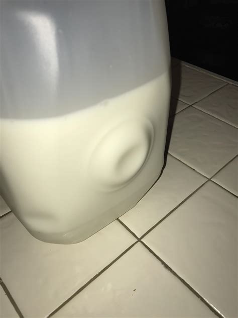 The Circle On My Milk Gallon Was Pushed Out Rmildlyinteresting