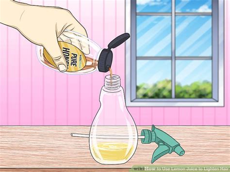 This technique is the easiest and the simplest way to lighten normal hair. How to Dye Your Hair With Lemon Juice: 15 Steps (with ...