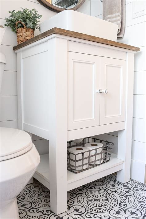 With their sleek look and the ability to accommodate multiple faucets, the trough sink can offer you all the benefits of a double sink set up, while providing your master bath a fantastic and fresh motif. How to Install a Vanity & Vessel Sink Combo | Small vanity ...