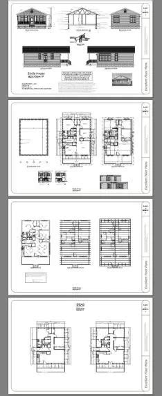 28x36 House 3 Bedroom 2 Bath 1 008 Sq Ft Pdf Floor Plan Model 1p 29 99 Picclick