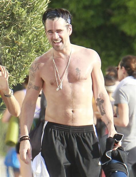 Colin Farrell Shirtless Male Celebrities At Every Age Popsugar Celebrity Photo