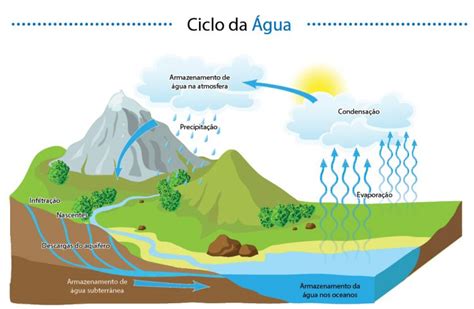 📊 Infografia Interativa O Ciclo Da Água Ensino De Geografia