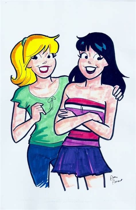 Betty And Veronica Archie Comics Characters Archie Comic Books Cartoons