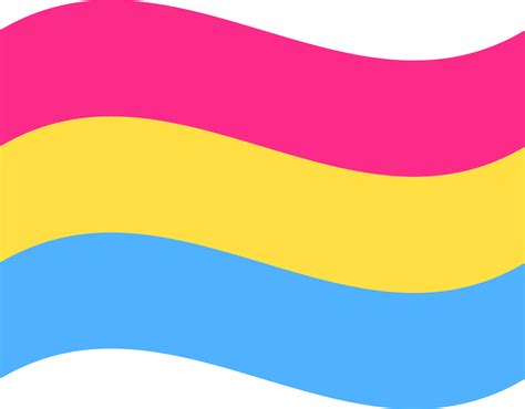 Pansexual Pride Flag In Shape Lgbt Flag In Shape 35038546 Png