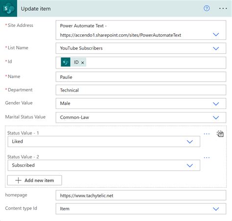 How To Update A List In Sharepoint Power Automate Printable Templates