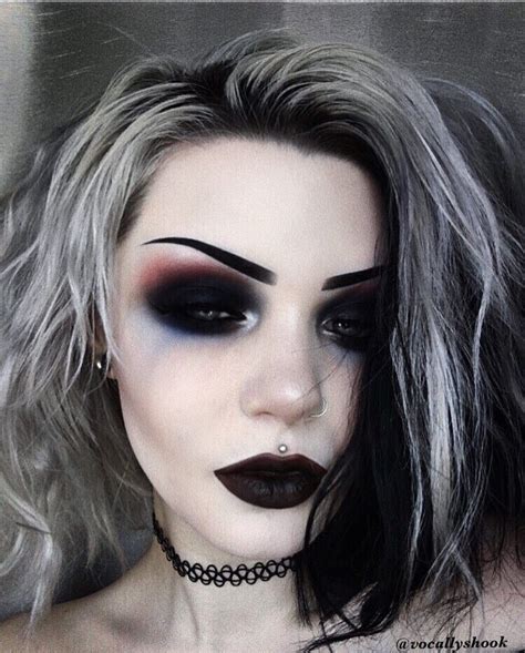 ️🔪💙bruised💙🔪 ️ • • ️use Emo Makeup Gothic Makeup Scene Makeup