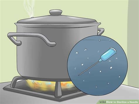 How To Sterilize A Needle 8 Steps With Pictures Wikihow