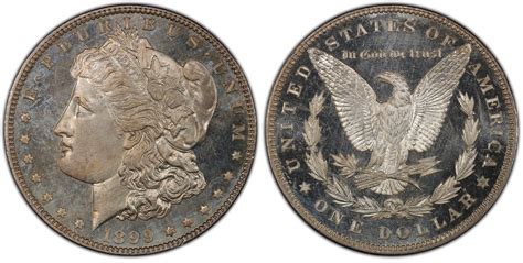 1899 1 Dmpl Regular Strike Morgan Dollar Pcgs Coinfacts