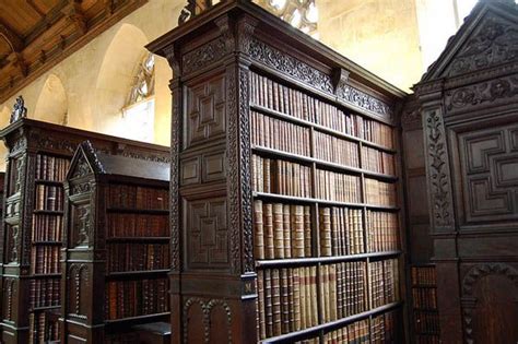 The Old Library At St Johns College Cambridge University In England
