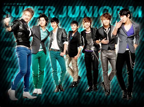 Became popular for singing in original soundtracks for korean drama. Super Junior M Wallpaper by Willey