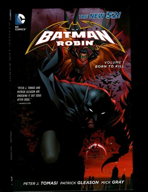Batman And Robin Vol 1 Born To Kill Dc Comic Book Hardcover Graphic