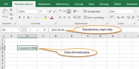 Wszystko O Formatowaniu Daty W Excelu Szkolenie Excel