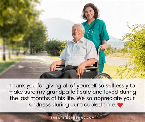 100 Sincere Ways Of Saying Thank You To Caregivers The Write Greeting