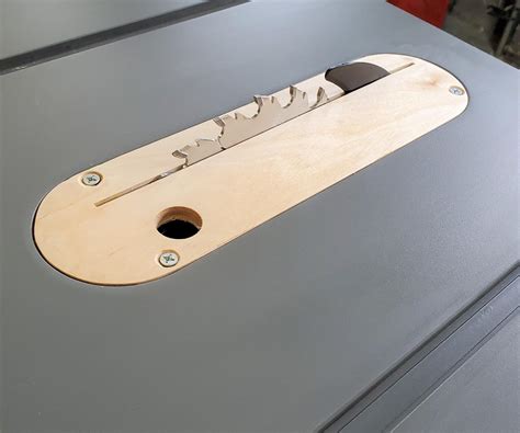 How To Make A Zero Clearance Insert For Table Saw Artofit