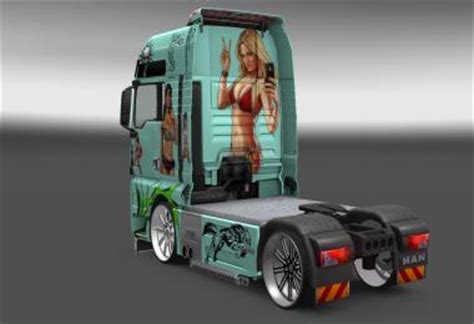SEXY SKIN V1 1 ETS2 Euro Truck Simulator 2 Mods American Truck