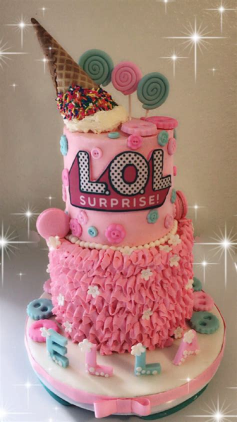 See more ideas about birthday surprise party, lol doll cake, lol dolls. Lol Surprise Cake - CakeCentral.com