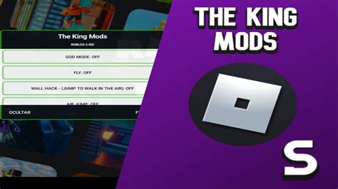 Roblox Mod Menu Apk The King Mods Youtube
