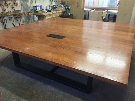 Hand Crafted Custom Conference Table By Greg Pilotti Furniture Maker