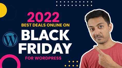Best Black Friday Deals For Wordpress And Web Hosting For 2022 Youtube