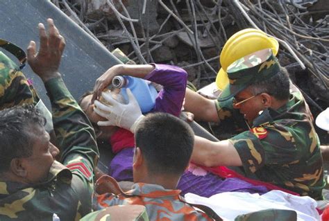 Woman Rescued Days After Bangladesh Factory Collapse