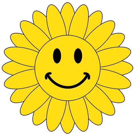 Animated Happy Flower Clipart Clipart Best Clipart Best Emoticon