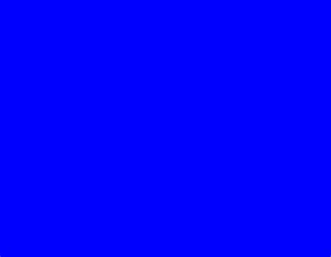 Pure Blue Screen For Testing