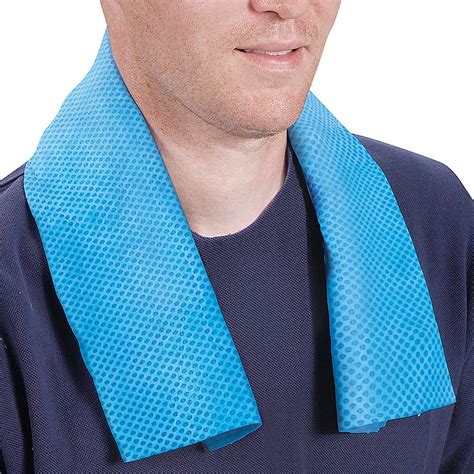 Cooling Towels Blue S 17088blu Uline