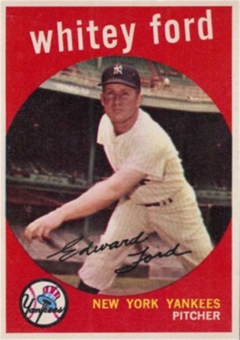 Series 1 has 364 cards. 1959 Topps Whitey Ford #430 Baseball Card Value Price Guide