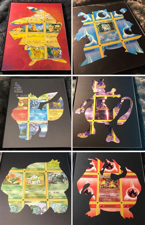 Diy gifts for anime fans. Pokemon Card Shadow Art! #pokemon #pikachu #anime # ...