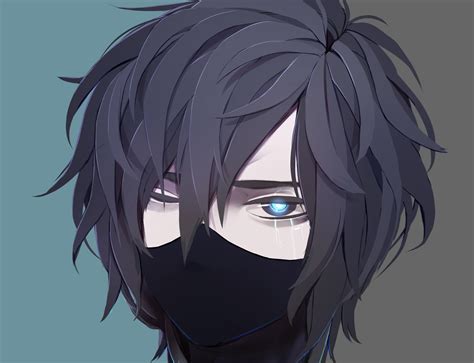 Sad Aesthetic Anime Boy With Face Mask 110 Anime Boys In A Mask Ideas
