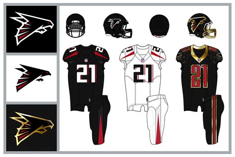 Nfl Logo And Uniform Redesigns Behance