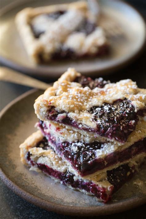 This Triple Berry Slab Pie Has A Tart Flavorful Filling
