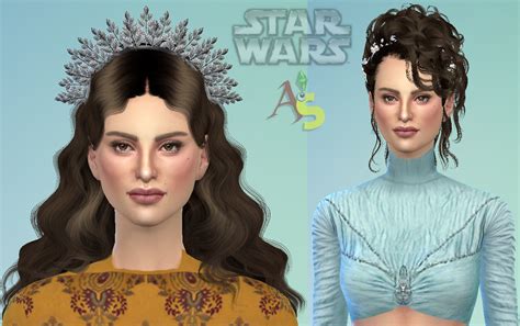 Request Queen Amidala Headdress Conversion S2 To S4 Sims 4 Studio
