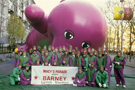 Macys Parade Presents Barney Lyrick Studios By Barneythefan678 On