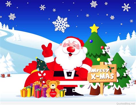 Funny Merry Christmas Cartoons Sayings And Quotes 2015