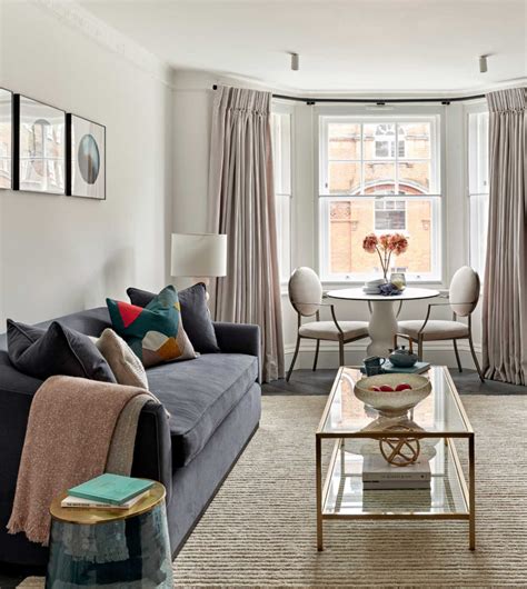 No 4 Fitzrovia Transitional Living Room London By Alfred House