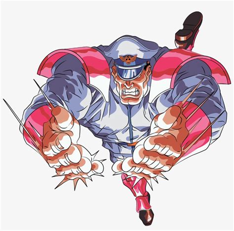 M Bison Street Fighter 2 Turbo Transparent Png 1600x1502 Free