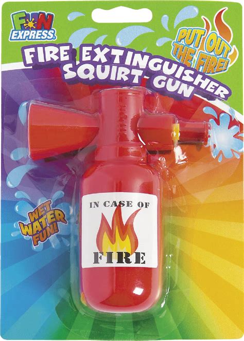 Buy Fun Express Fire Extinguisher Squirt Gun In X In Red Pack Of