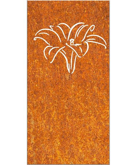 We did not find results for: Haus & Garten Sichtschutz 200 x 100 cm Edelrost Lilie ...