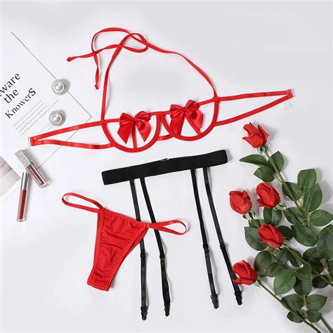 Hot Sexy Lingerie Set Cutout Bras Butterfly Women Underwear Sexy Bra Brief Sets Sex Sensual
